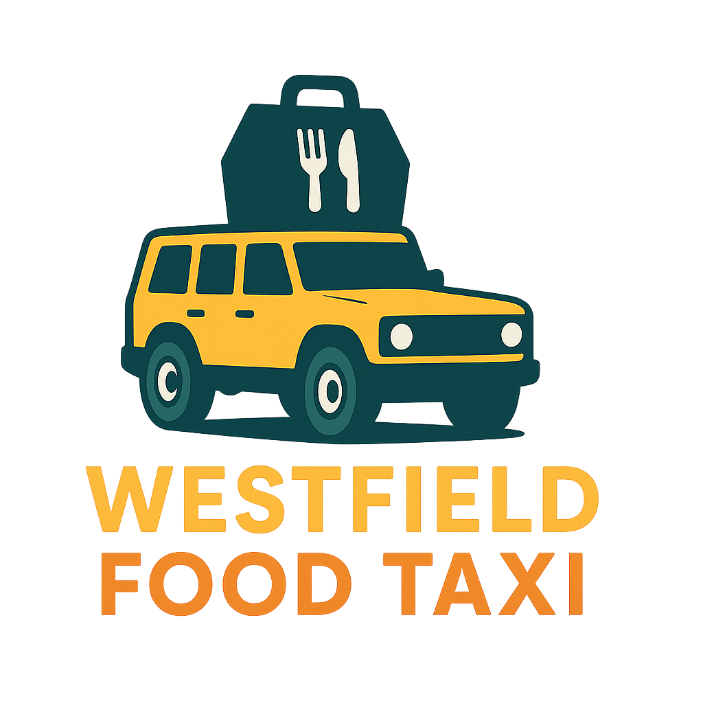 westfield food taxi logo